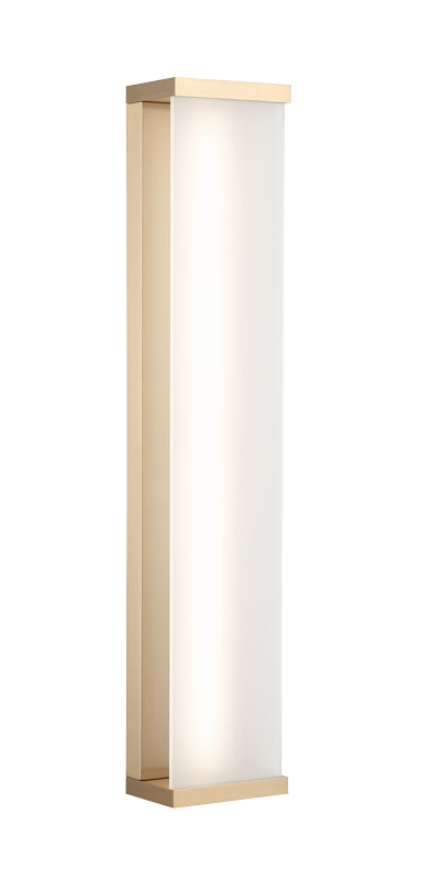 Matteo Lighting Stratum 24" LED Wall Sconce in Champagne Gold (S19724CG)