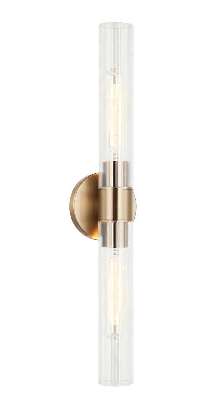 Matteo Lighting Madison 24" 2-Light Wall Sconce in Champagne Gold (S19822CG)