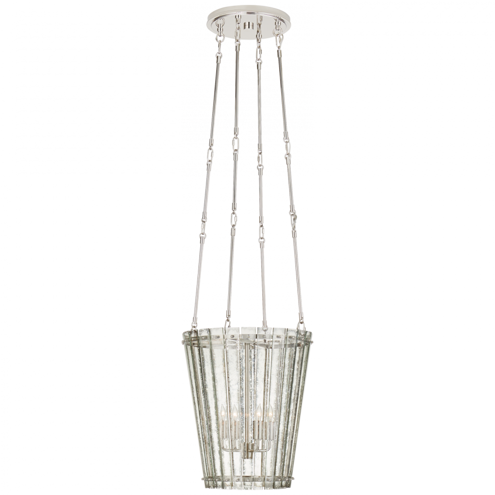 Visual Comfort Signature Cadence Chandelier Polished Nickel