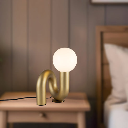 Sadie 6" Table Lamp - Brushed Gold