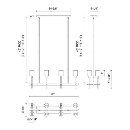 Alora Lighting-LP314308UBRC