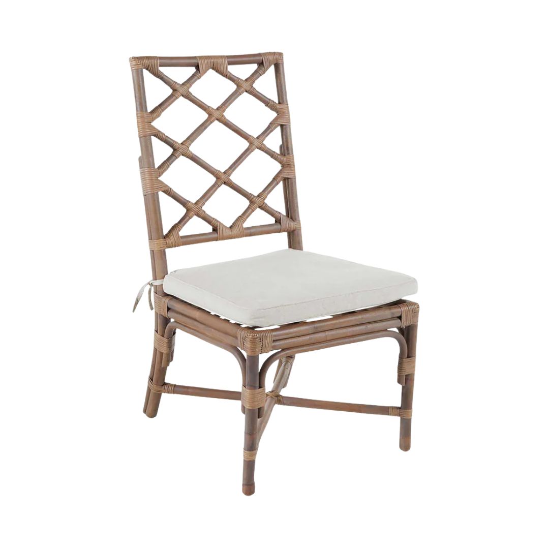 Gabby Kennedy Dining Chair Natural, Cream
