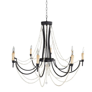 Gabby Percy Chandelier Rusty Black