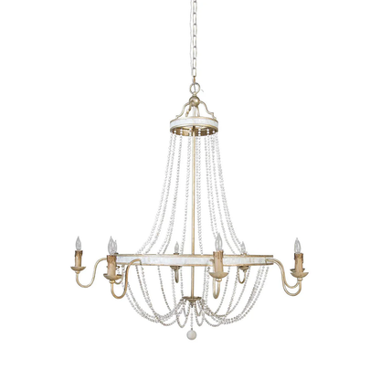 Gabby Corinna Chandelier Champagne Silver