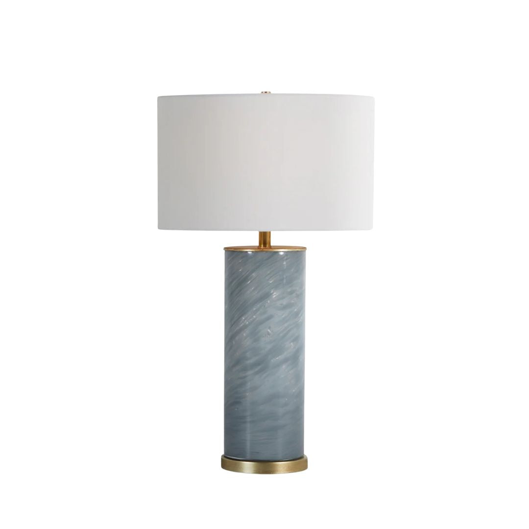 Gabby Ellington Table Lamp Gray, Champagne