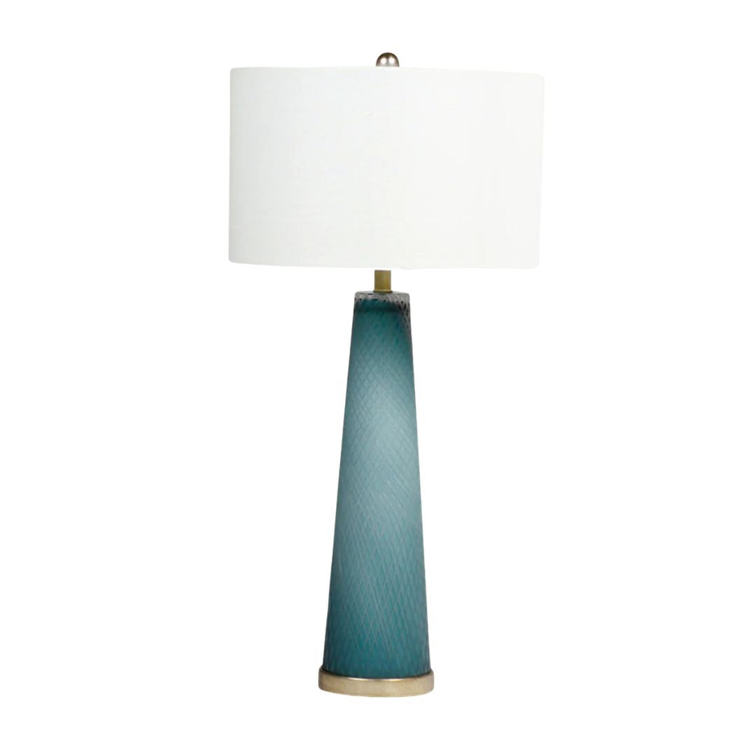 Gabby Brianna Table Lamp Blue, Champagne