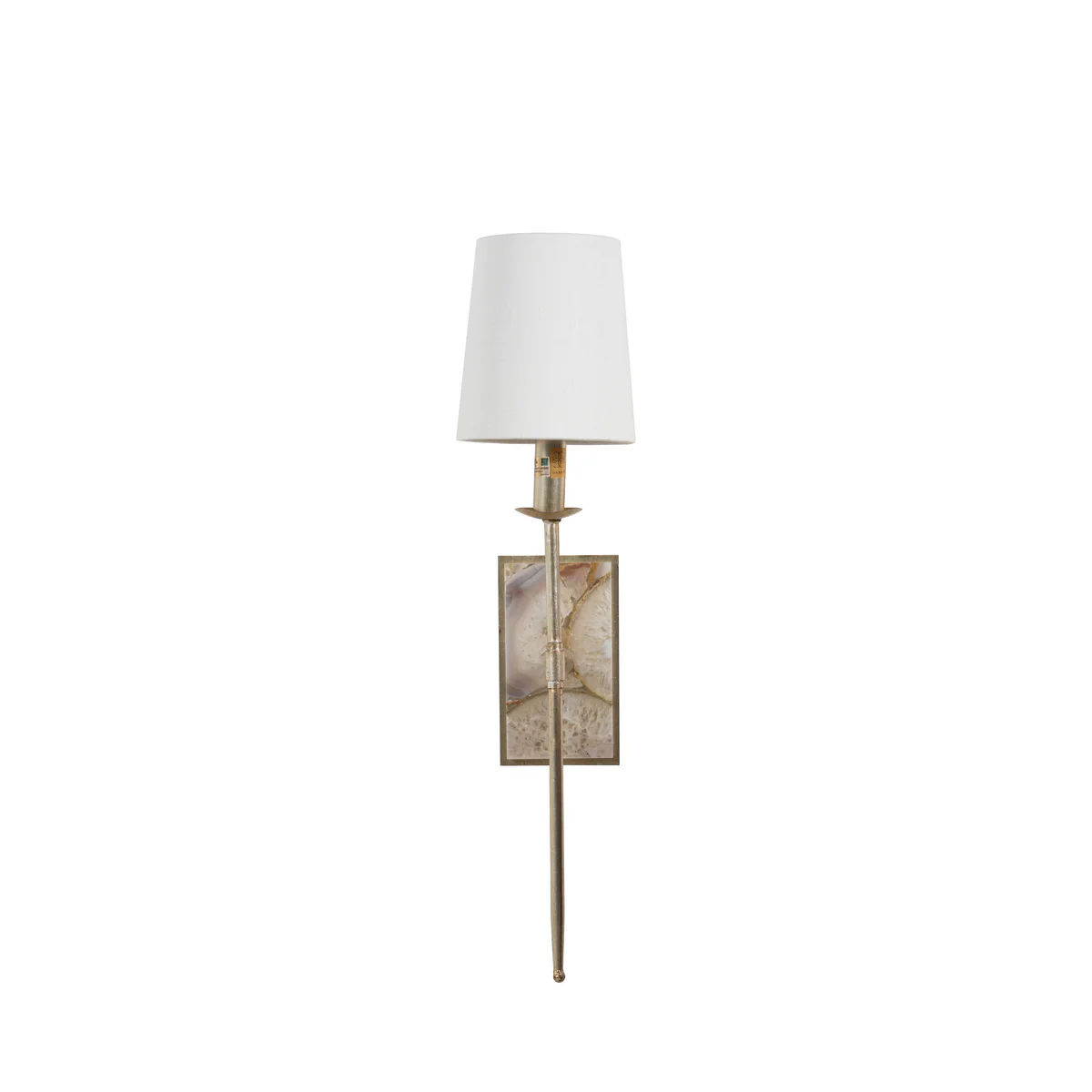 Gabby Garnet Wall Sconce Champagne Silver