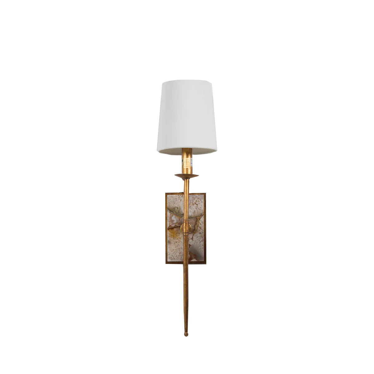 Gabby Garnet Wall Sconce Gilded Gold