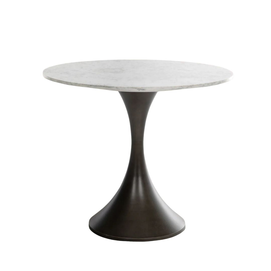 Gabby Cortez Dining Table Tuscan Brown, White
