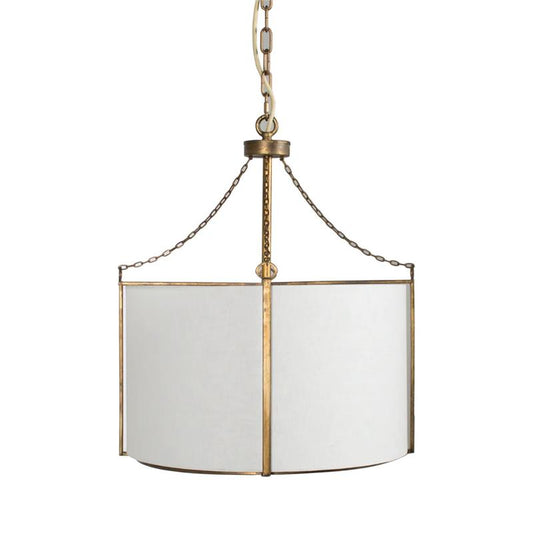 Ivan Contemporary Antique Gold Pendant Light