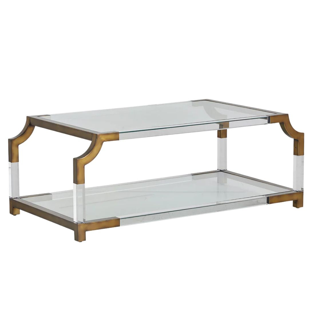 Gabby Kensley Coffee Table Brass Plating