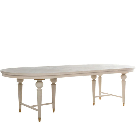 Rosemary Traditional White Dining Table