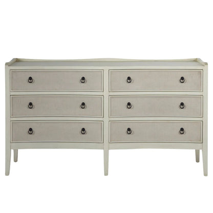Gabby Naomi Chest - Cream Antique Cream, Natural Linen