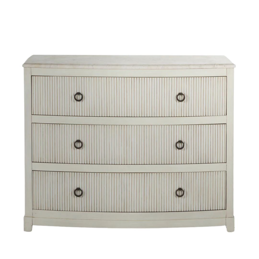 Gabby Rosalyn Chest Antique Ivory, Cream