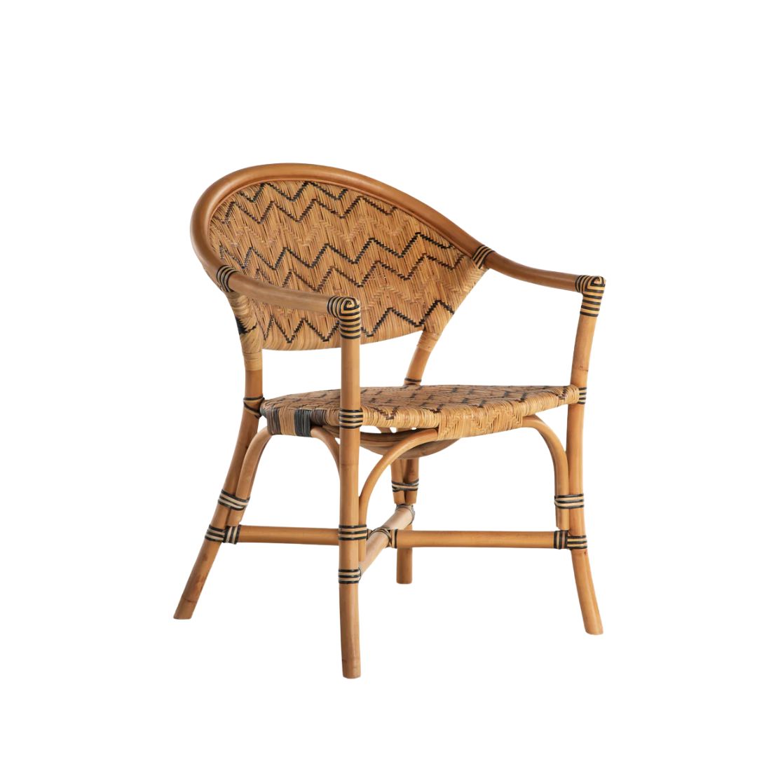 Gabby Emmett Dining Chair Black Rattan, Brown Rattan, Natural Rattan