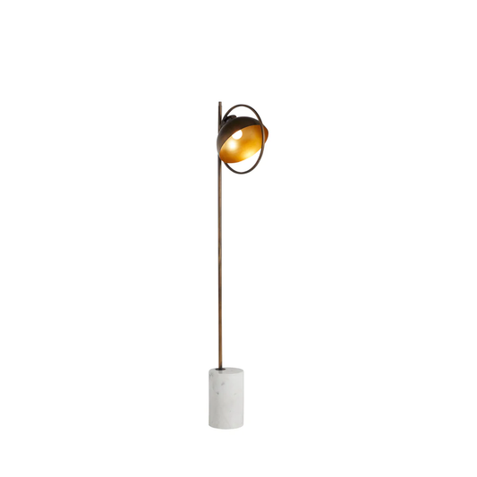 Gabby Olsen Floor Lamp Brass, Antique Vintage Gold