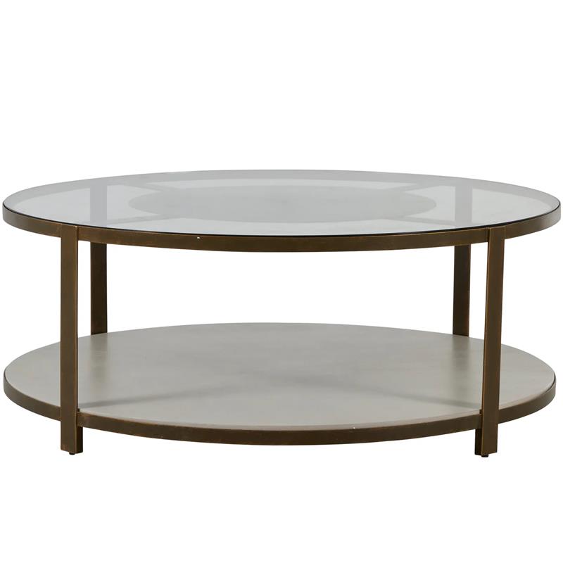 Gabby Marlon Coffee Table Brushed Copper