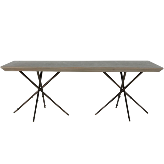 Davenport Transitional Wood Dining Table