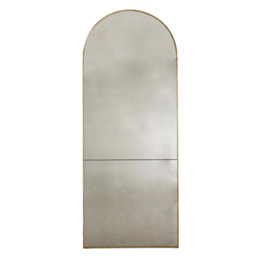 Gabby Teno Mirror Antique Mirror, Champagne