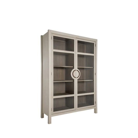 Elias Contemporary Wood Cabinet