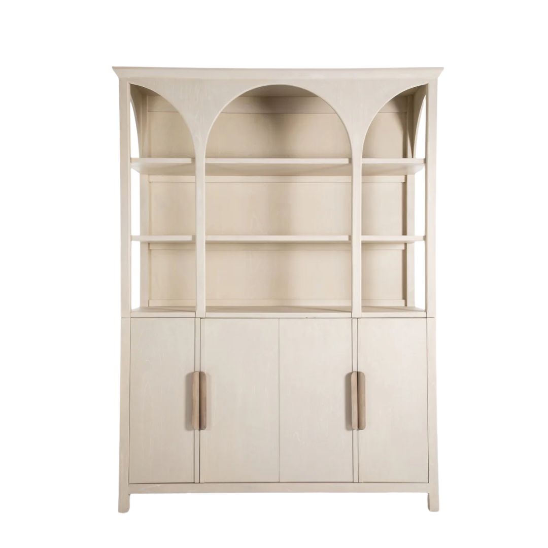 Gabby Edison Cabinet White