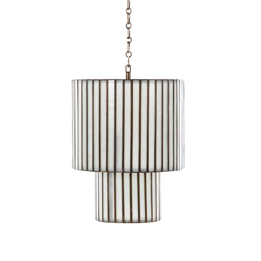 Gabby Fulbright Pendant Antique Brushed Brass