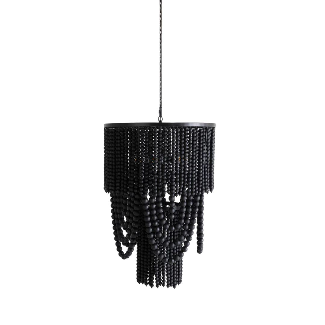 Gabby Norton Chandelier Charcoal Black, Matte Black