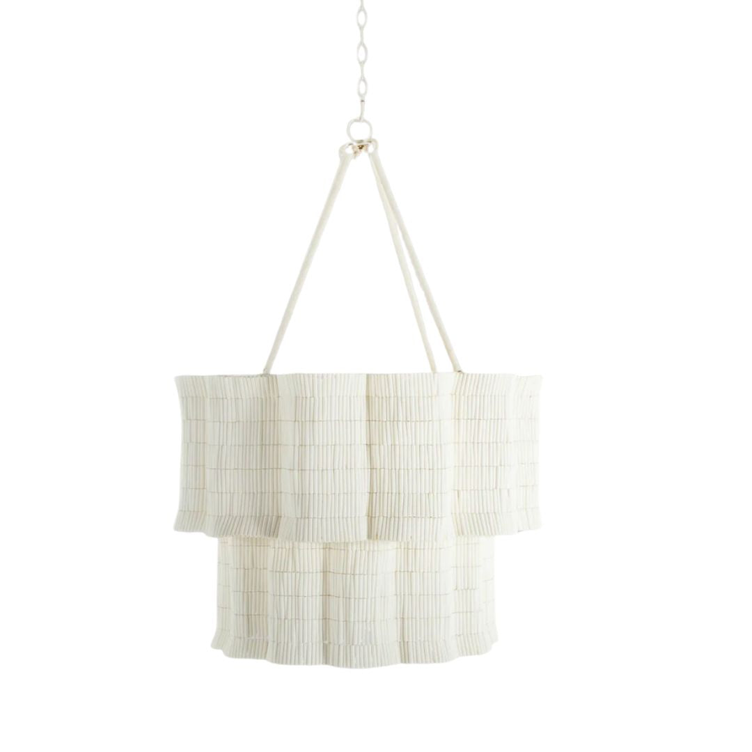 Gabby Mimi Chandelier Winter White