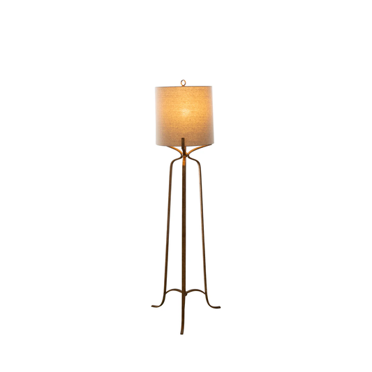 Evie 70 Inch Gold Floor Lamp