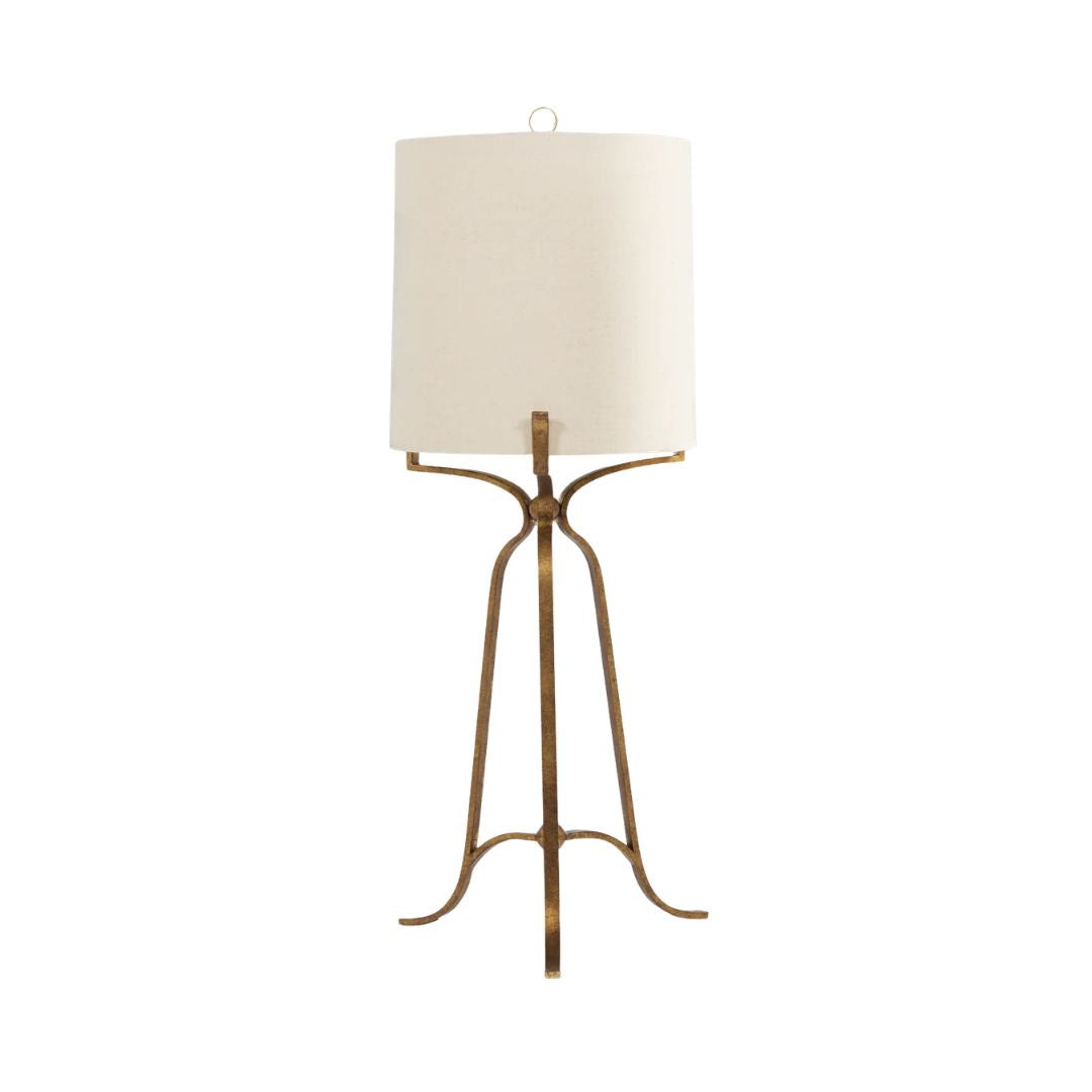 Gabby Evie Table Lamp Antique Gold