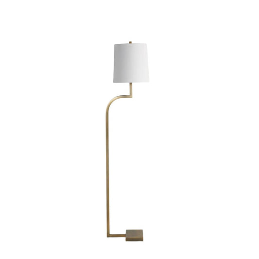 Gabby Hawthorne Floor Lamp Matte Brass