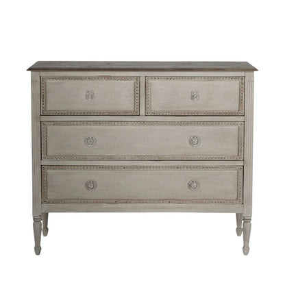 Gabby Caroline Chest Antique White, Gray