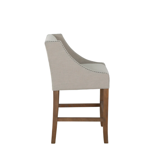 Winston Farmhouse Oak Counter Stool