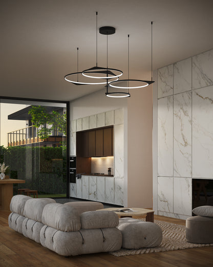 Serif 36" LED Multi Pendant