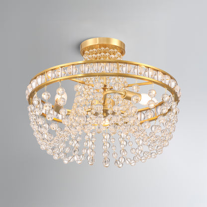 Seville 3-Light Semi-Flush Mount