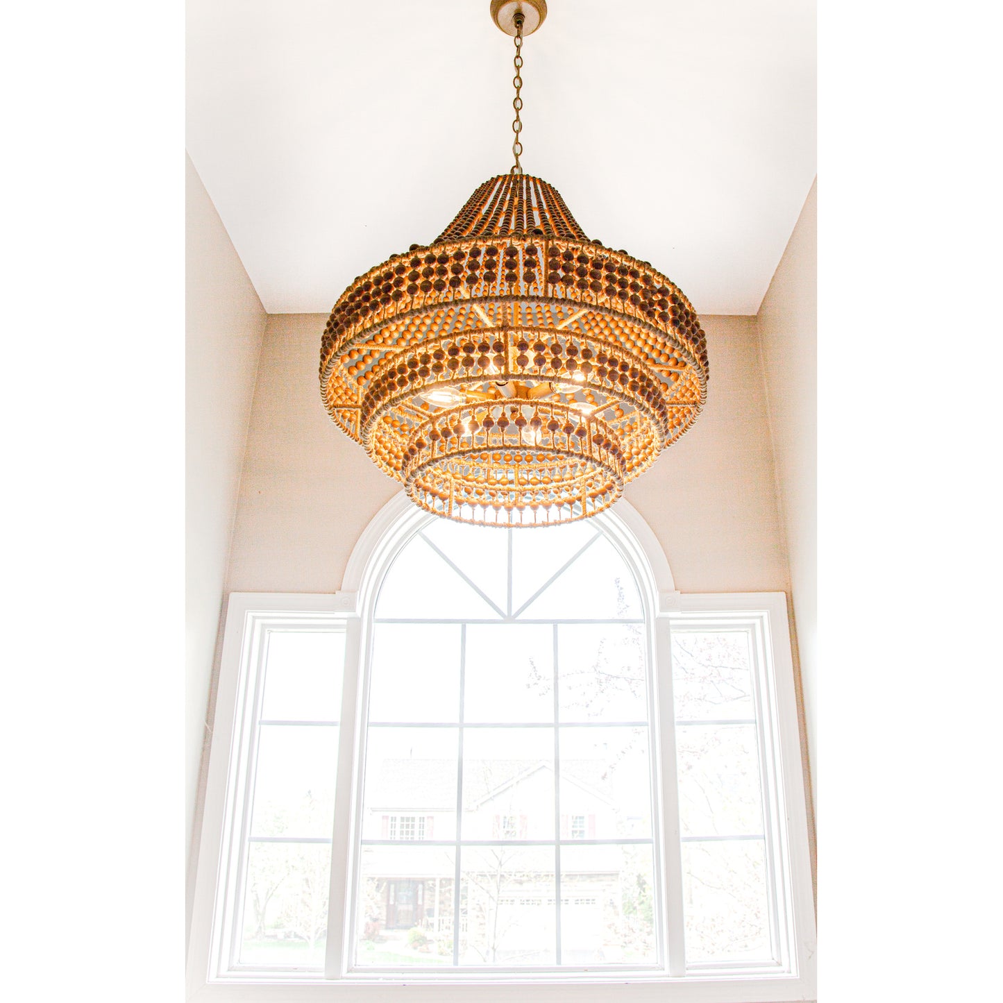 Silas 8 Light Burnished Silver Chandelier