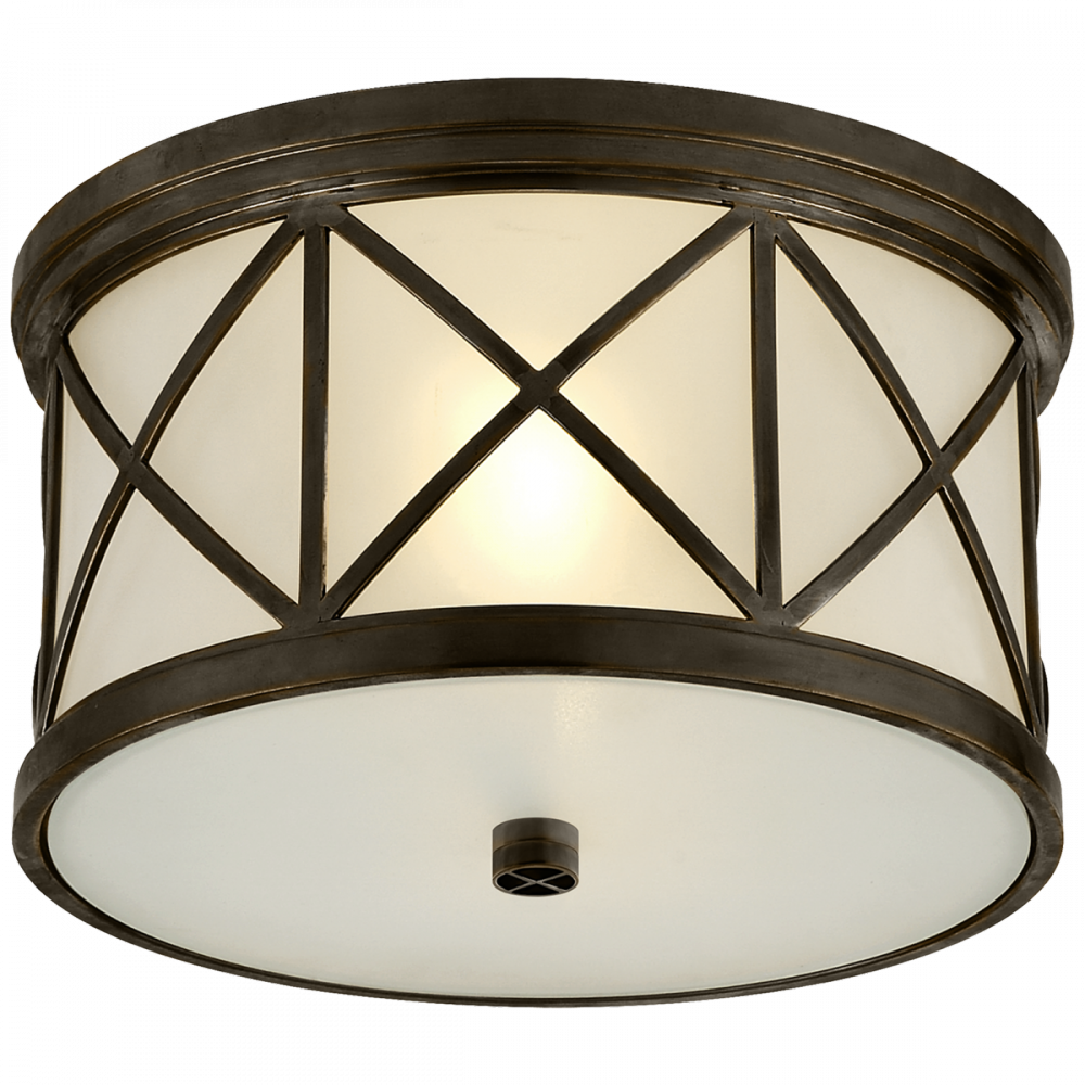 Visual Comfort Signature Montpelier Flush Mount Bronze