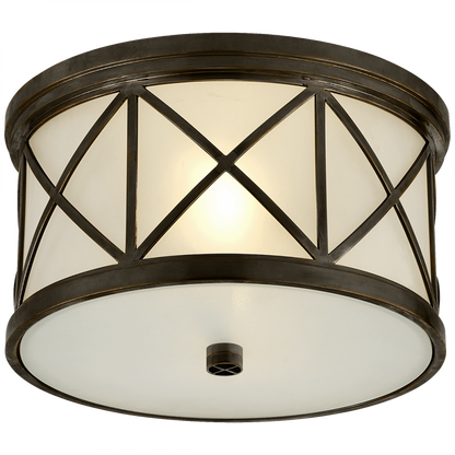 Visual Comfort Signature Montpelier Flush Mount Bronze