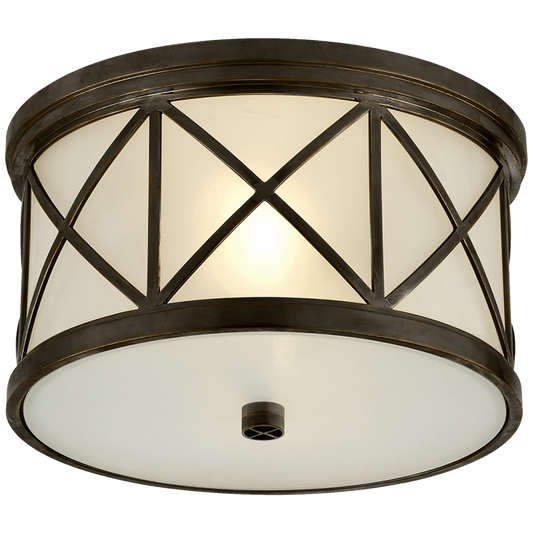 Visual Comfort Signature Montpelier Flush Mount Bronze