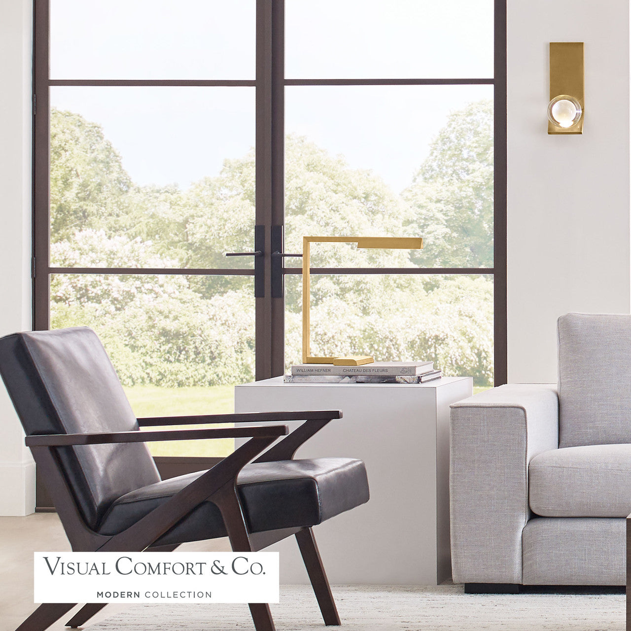 Visual Comfort Modern Mina Wall Sconce 