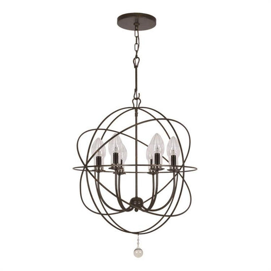Crystorama Solaris Pendant English Bronze