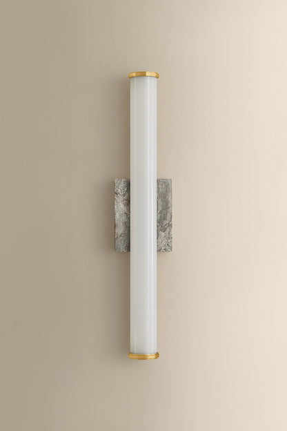 Hudson Valley Stony Point Wall Sconce Aged Brass detail view 5