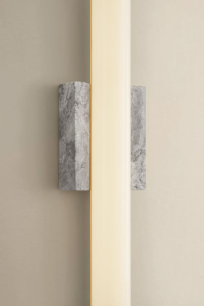 Hudson Valley Stony Point Wall Sconce Aged Brass detail view 7