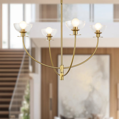 Sylvia 26" 4-Light Chandelier