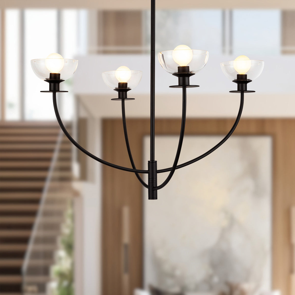 Sylvia 26" 4-Light Chandelier