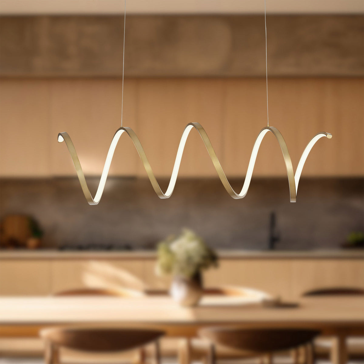 Synergy 42" LED Linear Pendant