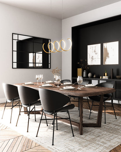 Kuzco Lighting Inc Synergy 42-in LED Linear Pendant Black