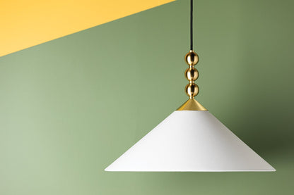 Mitzi Sang Pendant Aged Brass