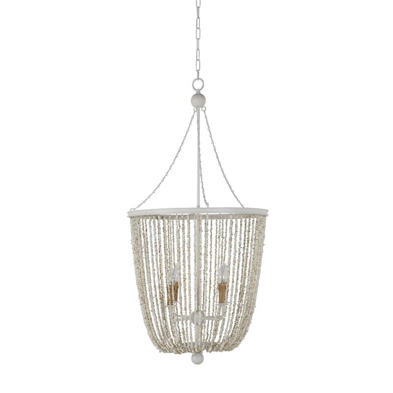 Gabby Jennifer Chandelier Coral White