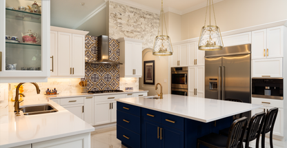 Crawford 4-Light Pendant in Warm Brass